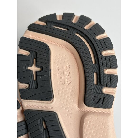 Brooks Ghost 14 Womens 7 B Black Pink Cushion Neutral Running Shoes 1203561B026 - Picture 15 of 16